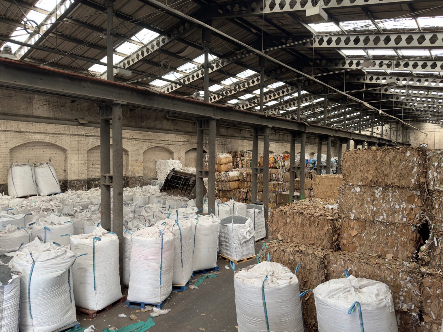 Forklift operations at Arrow Recycling